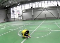 Разметка спортивного зала Разметка спортивного зала